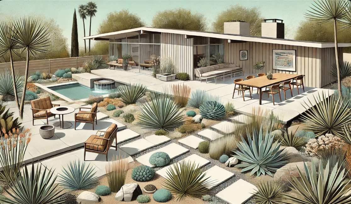 Creating an Eichler-Inspired Outdoor Oasis: Mid-Century Modern ...